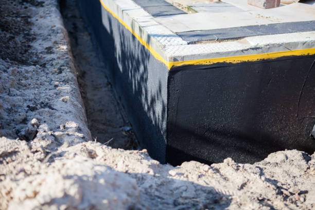 Professional Crawl Space Encapsulation technician working in Fredonia, NY